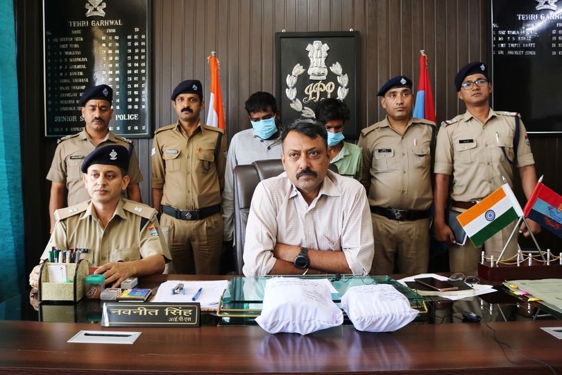 Tehri police took major action against those doing illegal charas business
