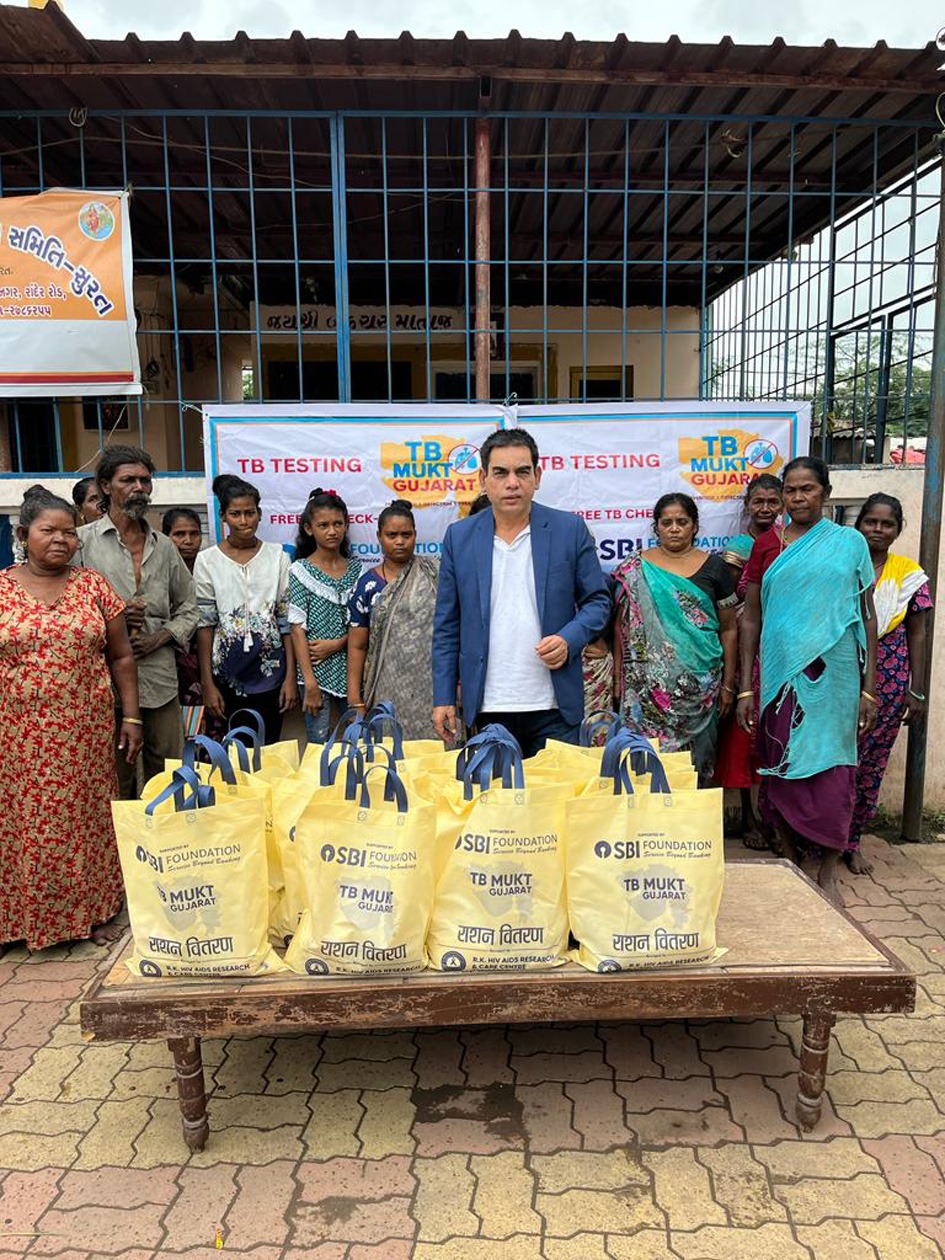 RK HIV AIDS Research and Care Center organizes TB camp in Gujarat on PM Modi's birthday
