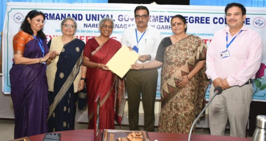 Narendranagar College gets national recognition of NAAC B Plus grade