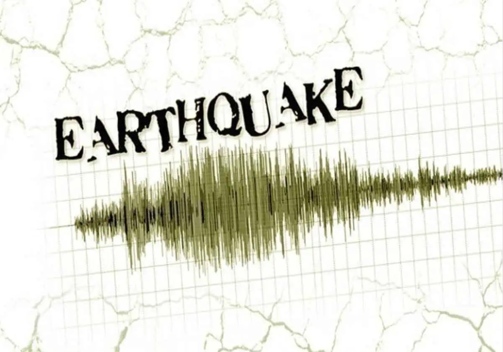  Earthquake tremors were felt, intensity was 3.0 on Richter scale