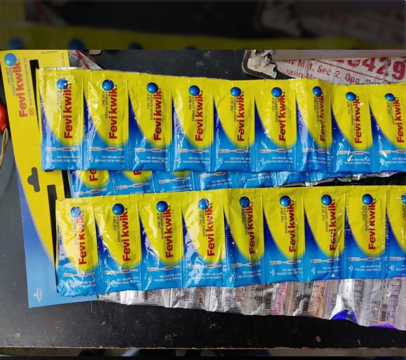 Huge quantity of fake feviquick recovered in Ramnagar, two people arrested