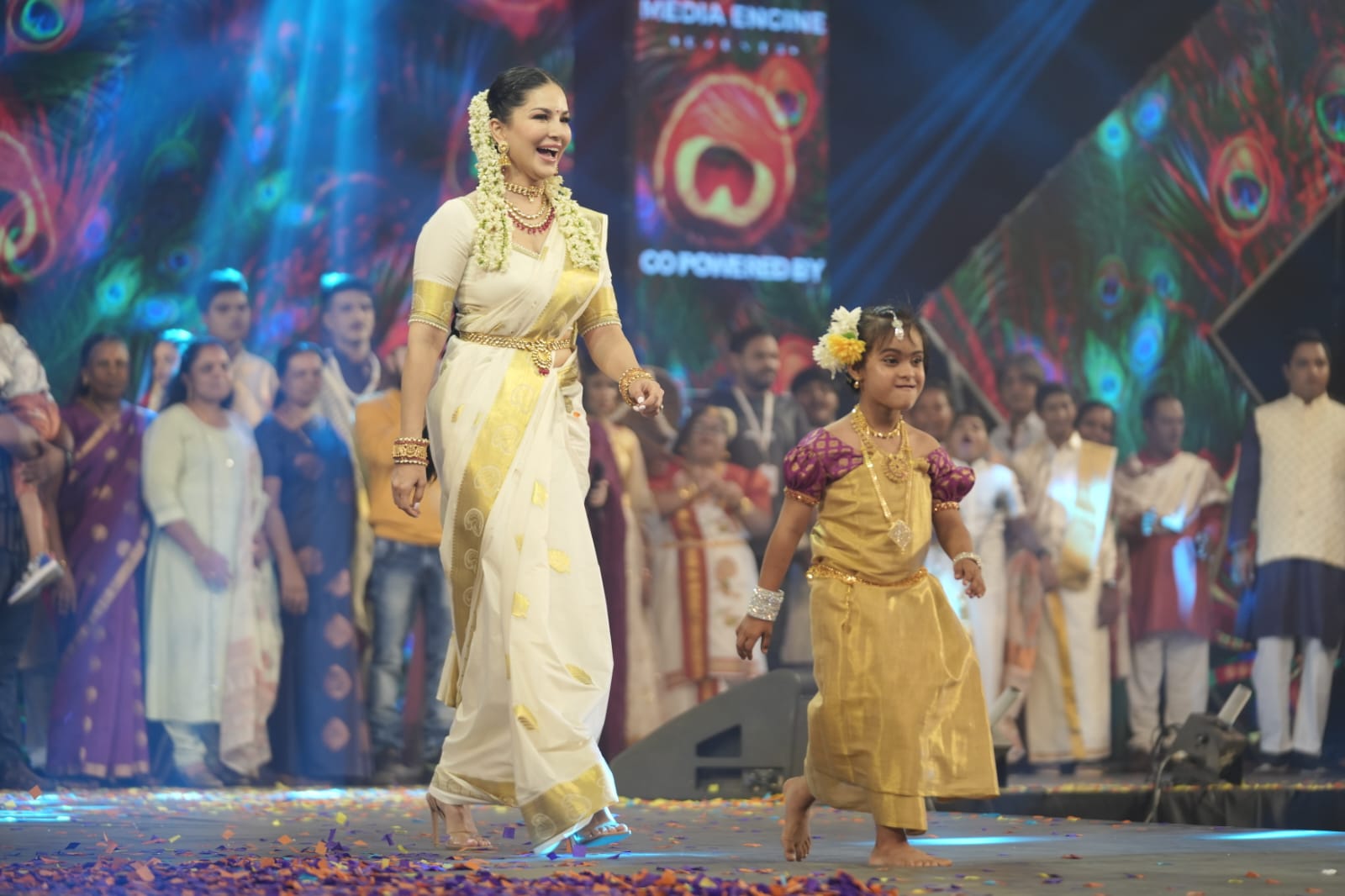 Sunny Leone gives a new dimension to the lives of autistic children