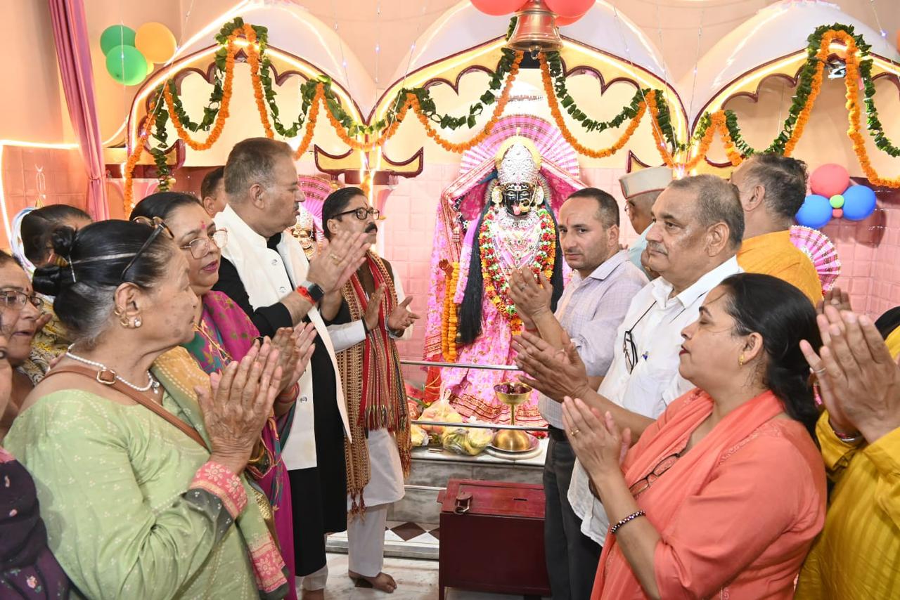 Cabinet Minister Ganesh Joshi organized Sunderkand recitation on the birthday of Chief Minister Dhami, the Minister wished for the long life of the Chief Minister.