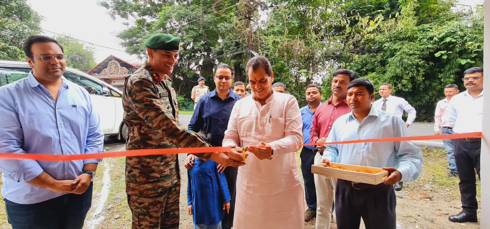 Urban Development Minister Dr. Premchand Aggarwal inaugurated the Polythene Waste Bank.