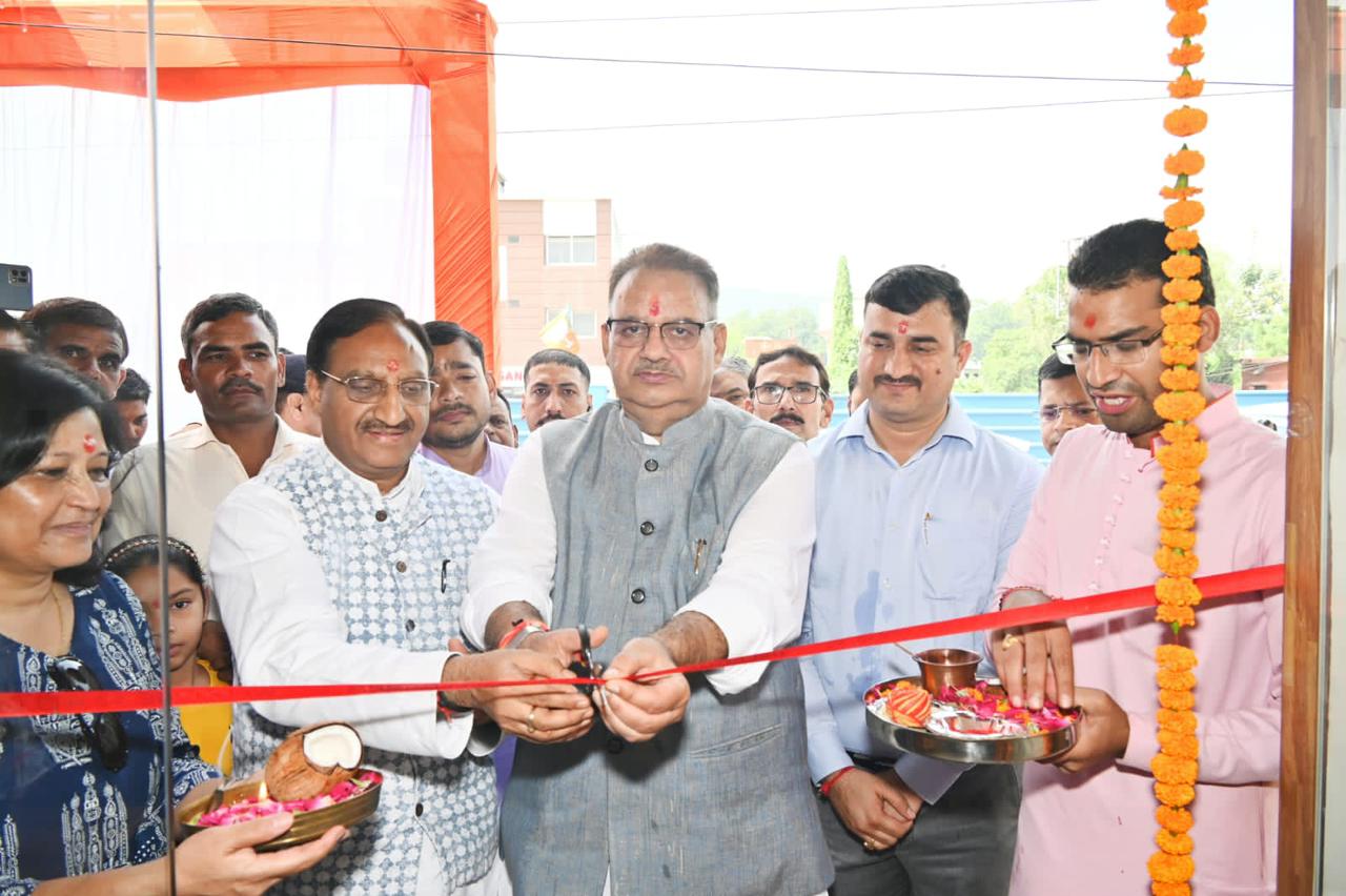 Nishank' inaugurating 3K Kailash Ganga.