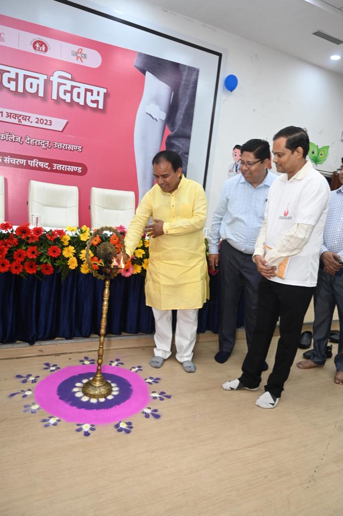 There is no substitute for blood: Dr. Dhan Singh Rawat