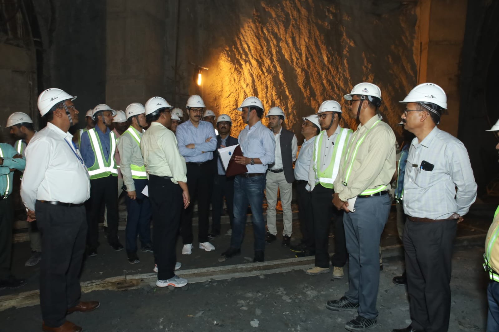 Union Power Secretary Pankaj Aggarwal on visit to 2400 MW Hydro Complex