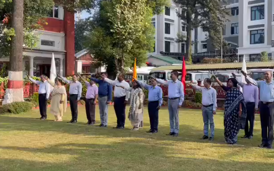 Pledge administered on International Day of Non-Violence