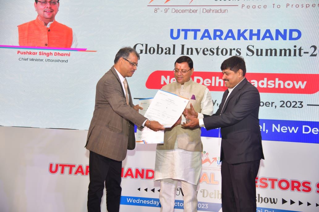 MoU worth Rs 15,000 crore signed between Uttarakhand government and JSW Neo Energy