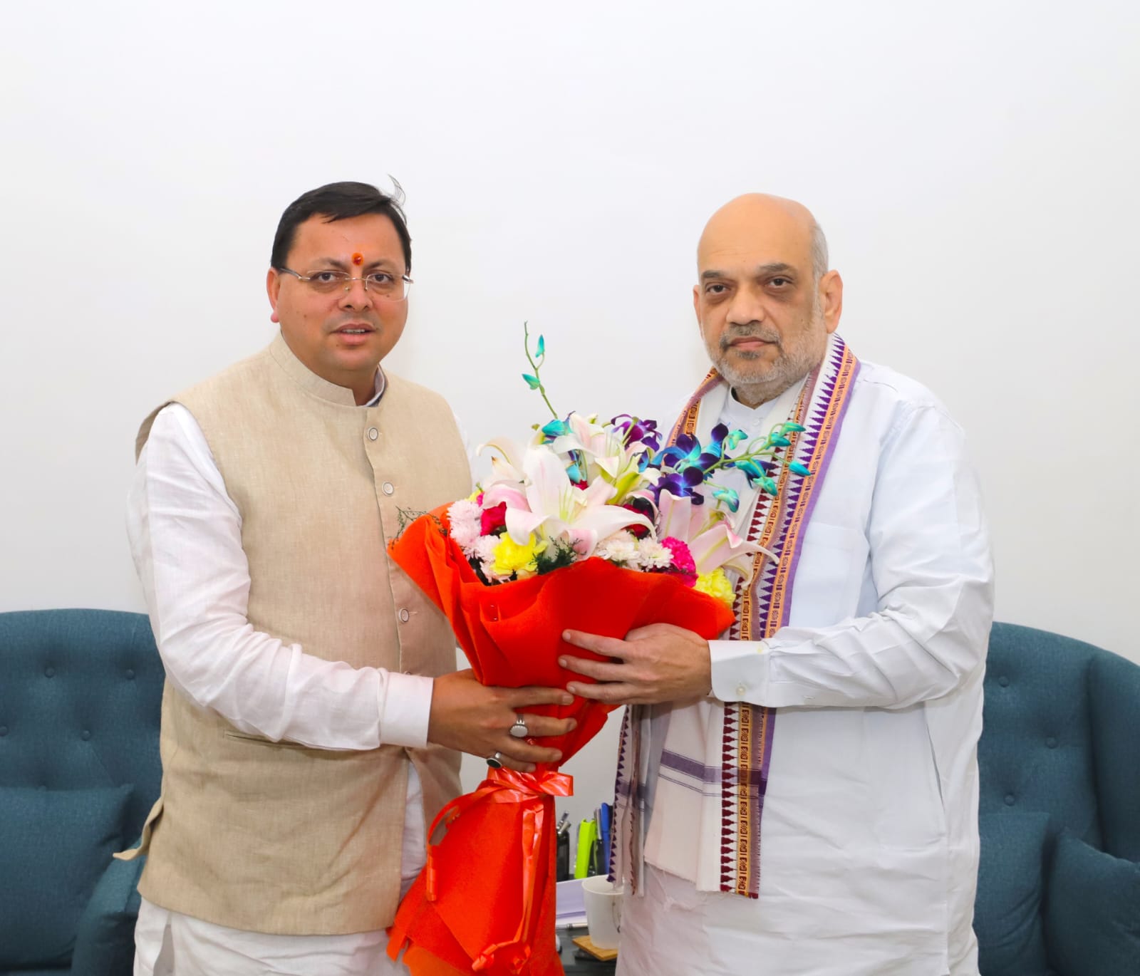 CM Dhami met Union Home Minister Amit Shah