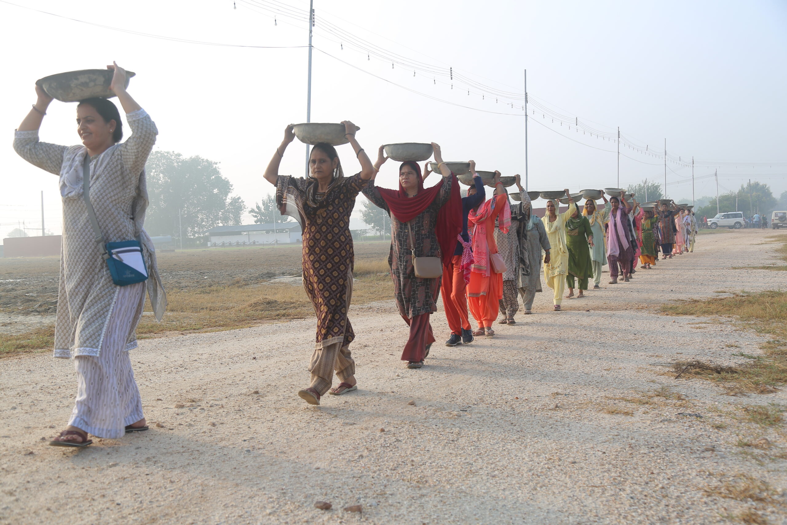 Preparations for the 76th annual Nirankari Sant Samagam in full swing