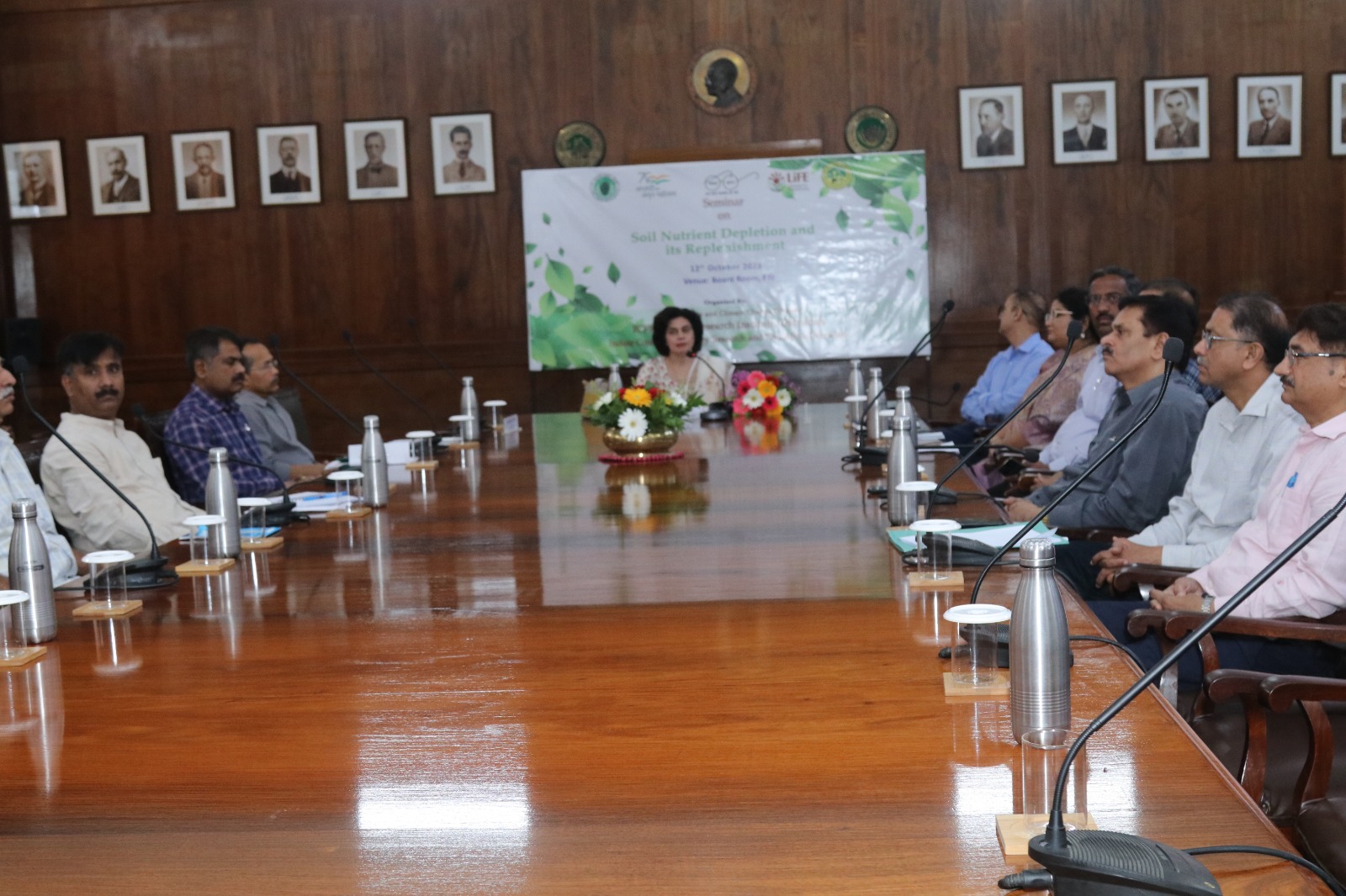 Seminar organized on deficiency of nutrients in soil and its replenishment