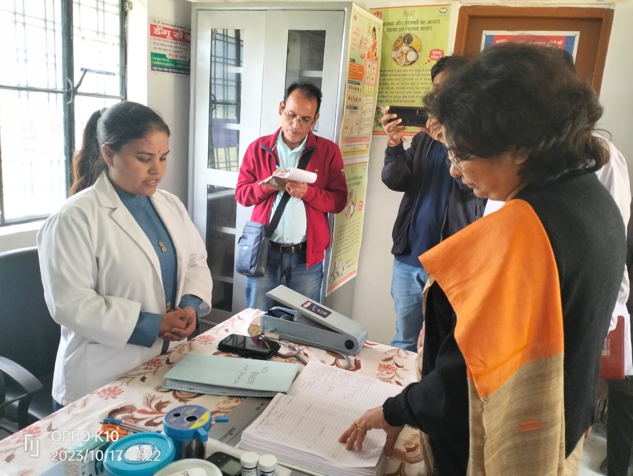 Director General of Health inspected hospitals and health and wellness centers in Pauri.