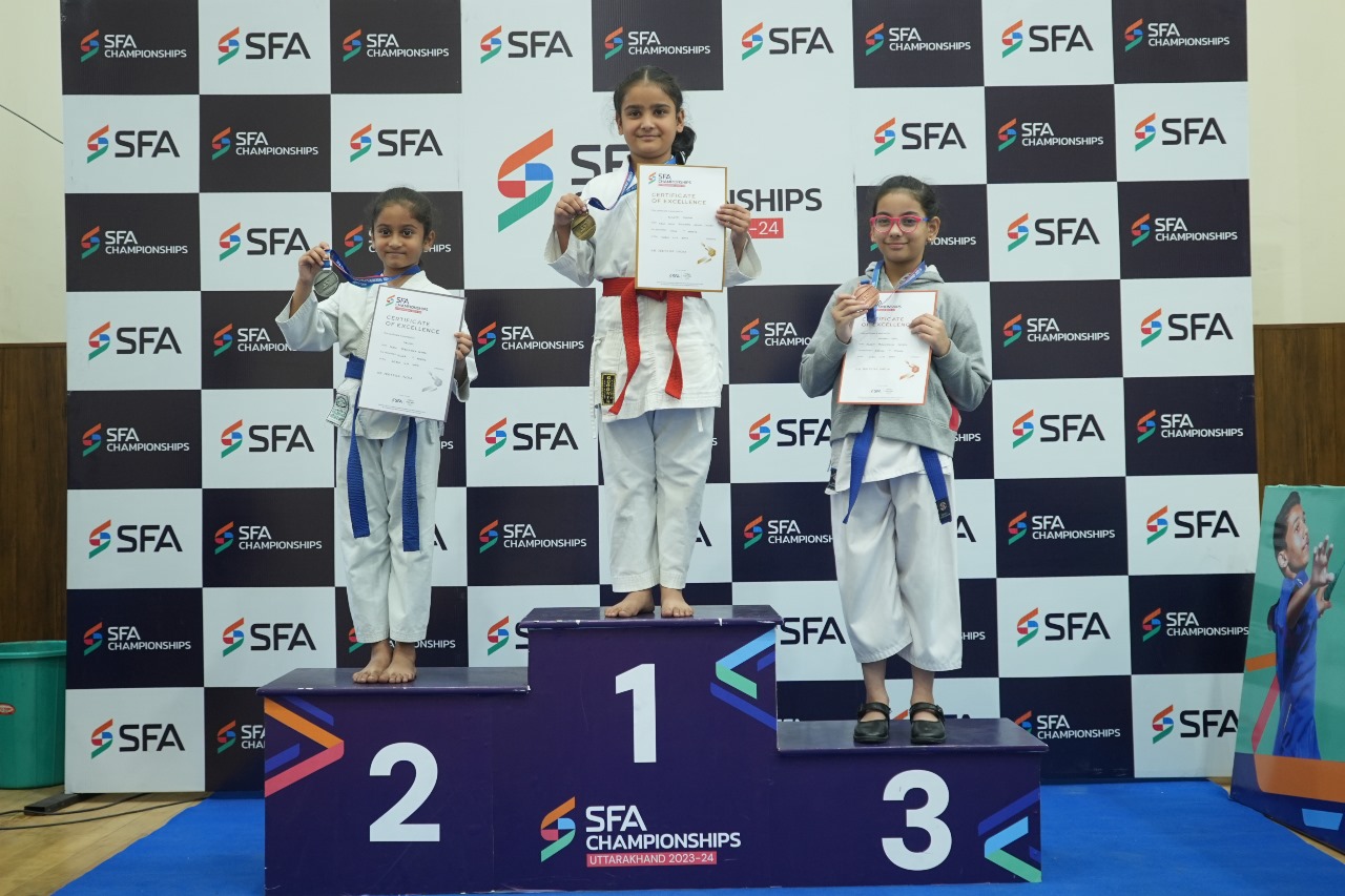 Karate and Kho-Kho were celebrated on the ninth day of SFA Championship in Dehradun.