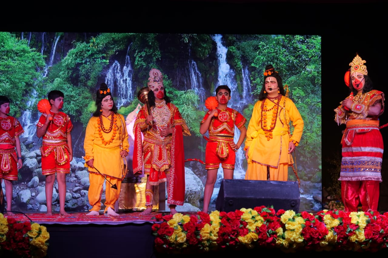 Grand Ramlila staged with Ram-Hanuman meeting, Bali Vadh