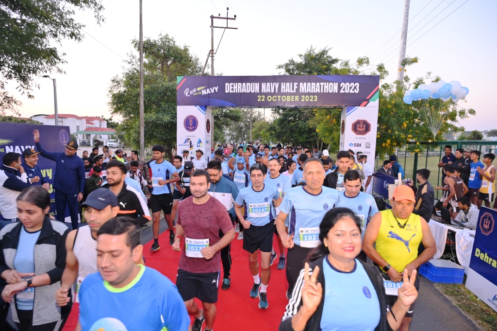 First Dehradun Navy Half Marathon organized