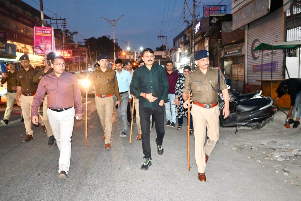 SSP tested the traffic arrangements by conducting on-site inspection of various places in Doon.