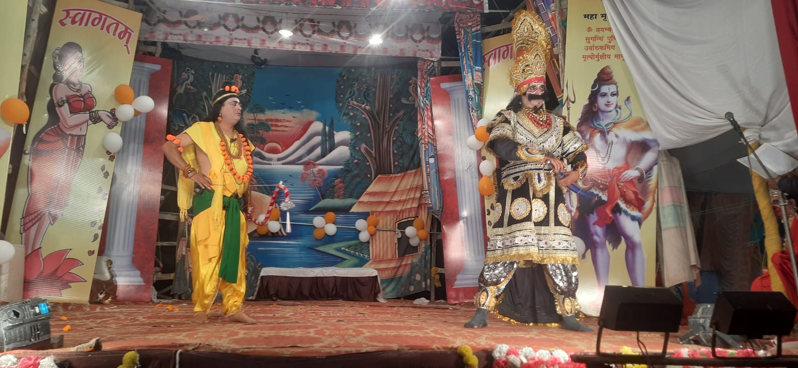 Ravana's killing was grandly staged in Ramlila.