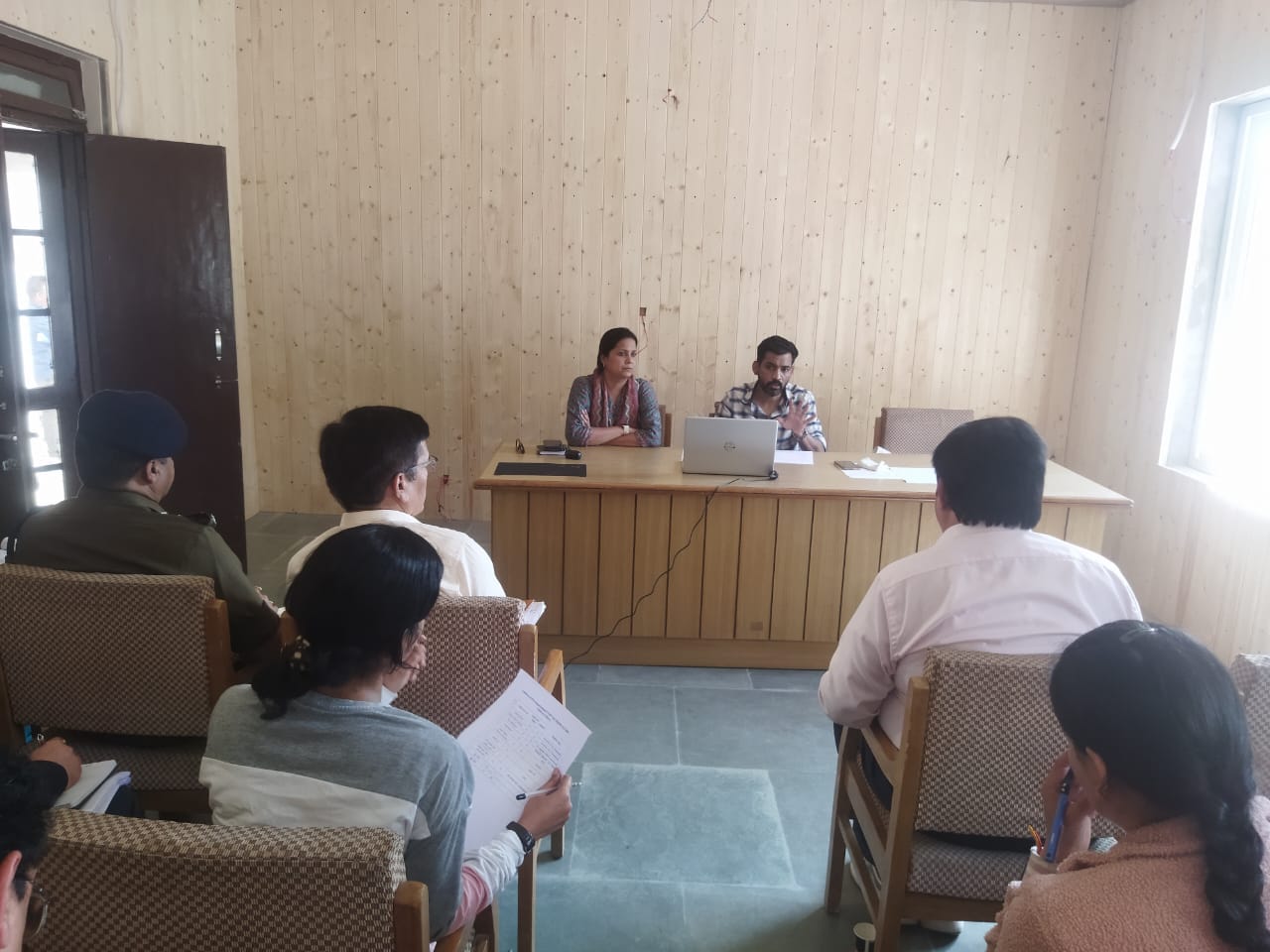DM Garhwal organized a review meeting regarding the organization of The Beatles, The Ganga Festival.