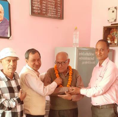Bhagwati Prasad Uniyal became the branch secretary of Munikireti-Dhalwala Pensioners Organization.