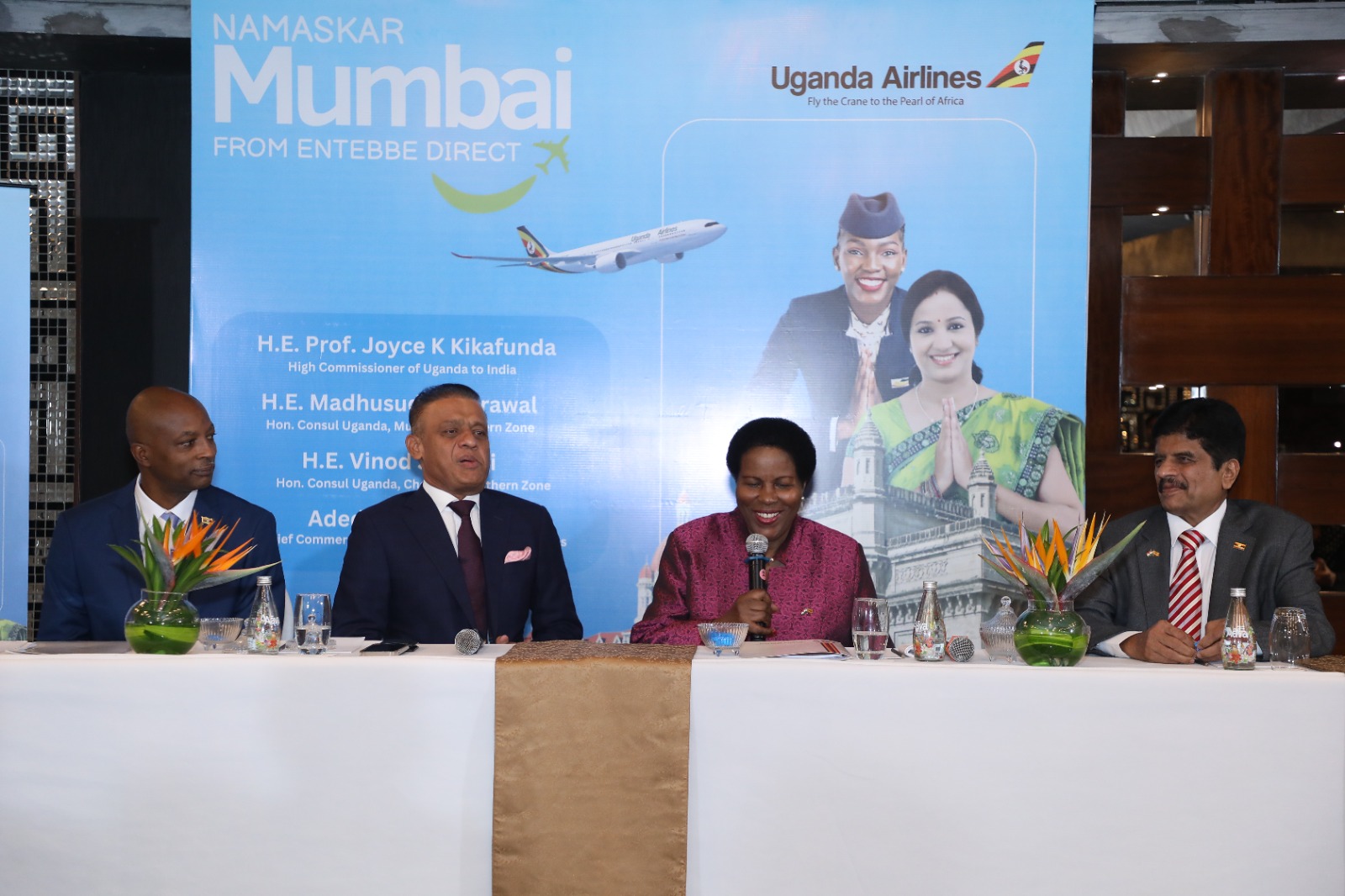Uganda Airlines begins operations in India with launch of Entebbe-Mumbai flight