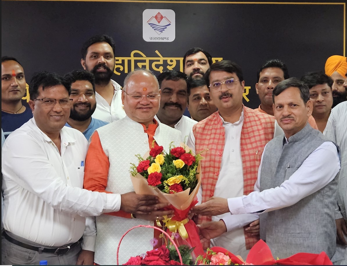  Suresh Bhatt, Vice President of Rural Health and Monitoring Council, took charge