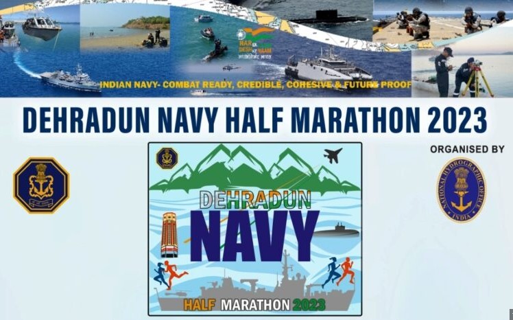Dehradun Navy Half Marathon organized on 22 October