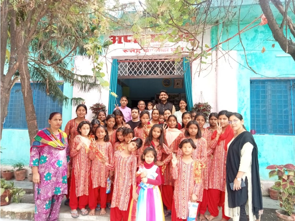 On the auspicious occasion of Navratri Maha Ashtami, Navya Bharat Foundation celebrated the holy festival with disabled children in Uttarakhand.
