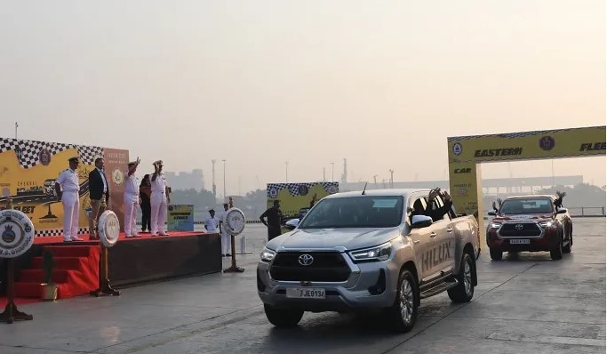 Toyota Kirloskar Motor joins hands with Indian Navy for The Eastern Arc