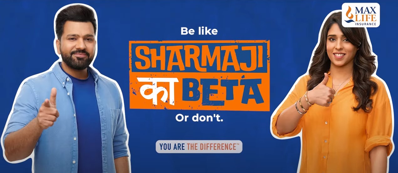 Max Life Insurance introduces Indian cricket team captain Rohit Sharma in a new avatar