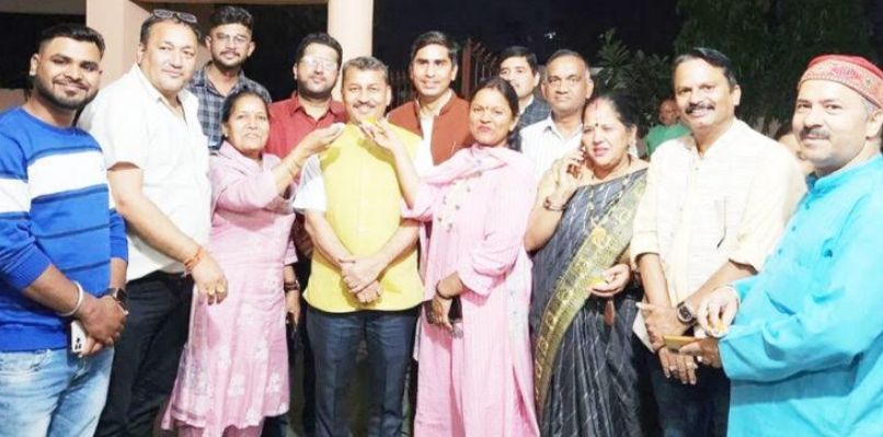 Celebration on approval of much awaited Jamrani Dam project