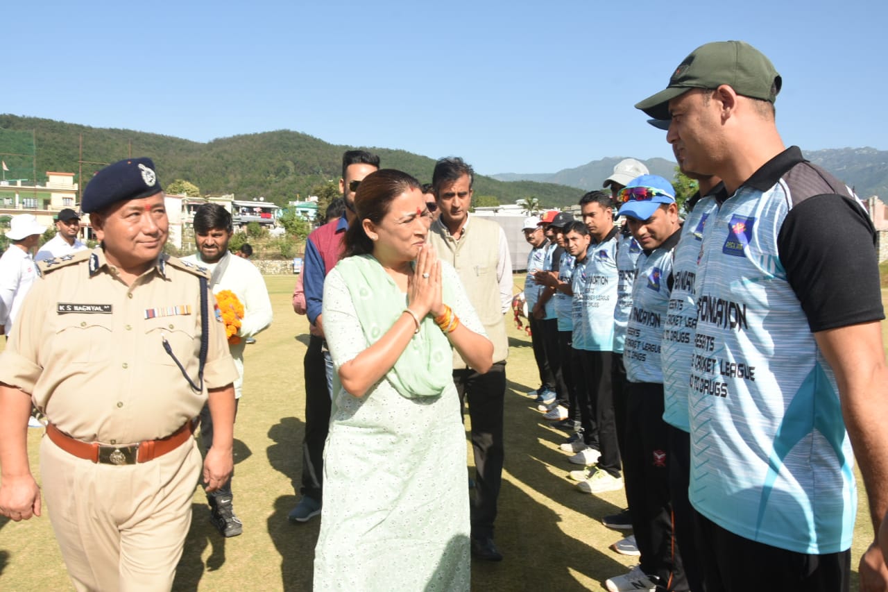 Sports Minister Rekha Arya appealed to the youth to stay away from drugs