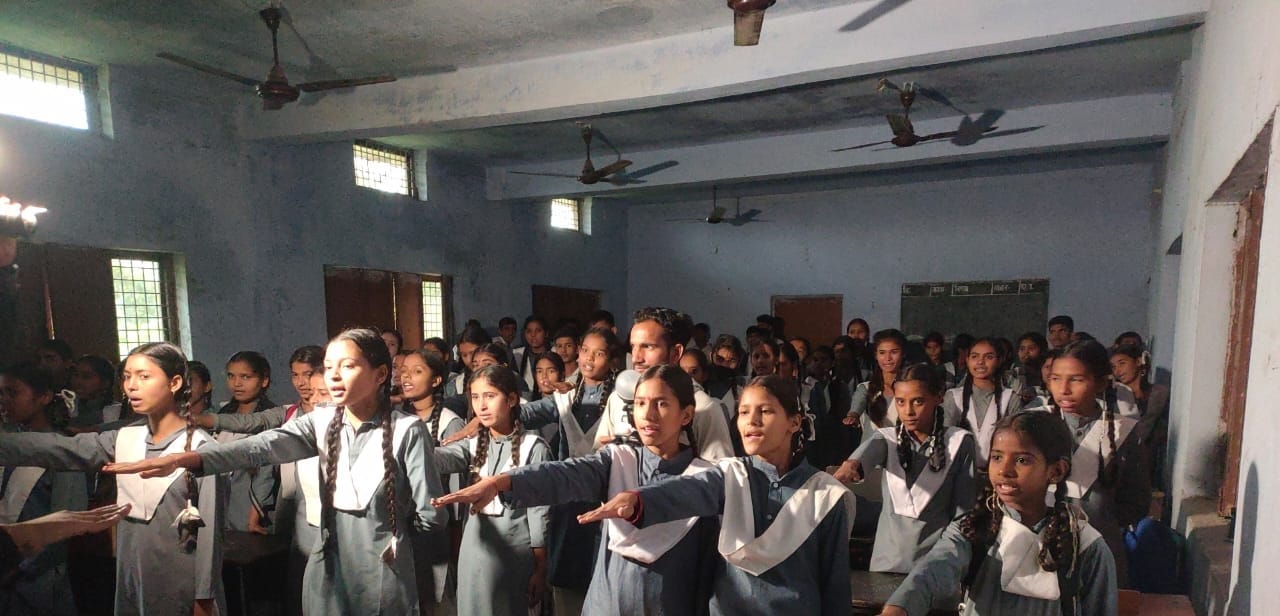 Took out a torch procession and took oath for child marriage free Uttarakhand.