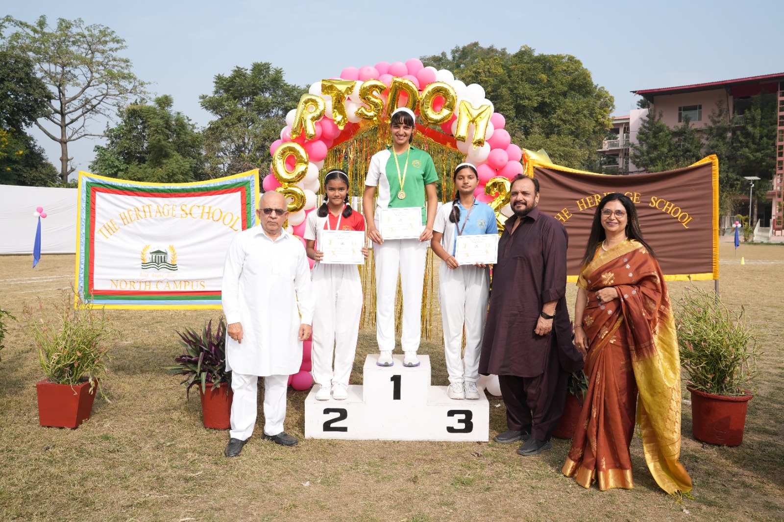 Him Jyoti School becomes volleyball champion