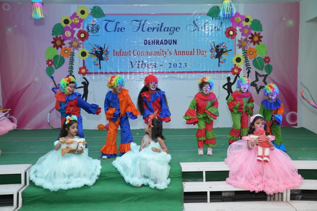 Mesmerized by the charming presentations of little children.