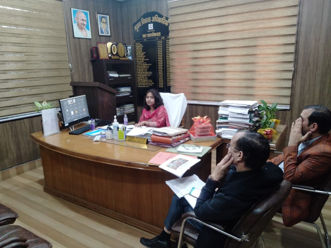 CDO took meeting regarding preparations for 'Developed India Sankalp Yatra' program