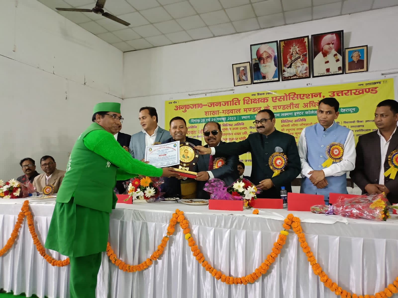 Dr. Trilok Soni honored for his excellent work in the field of environment