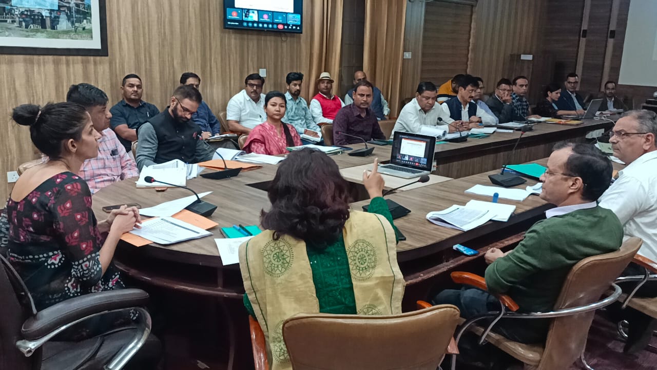 DM took meeting of water and sanitation committee