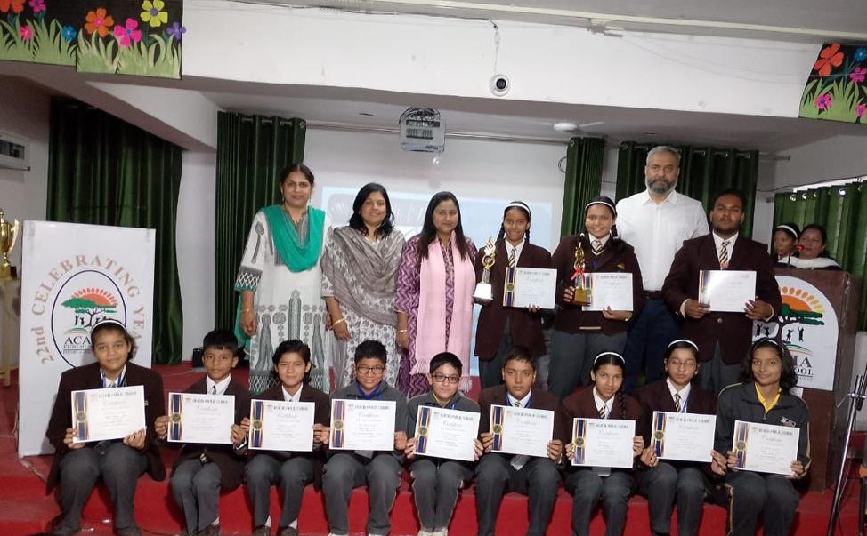 Shivani and Navodita won in the debate competition