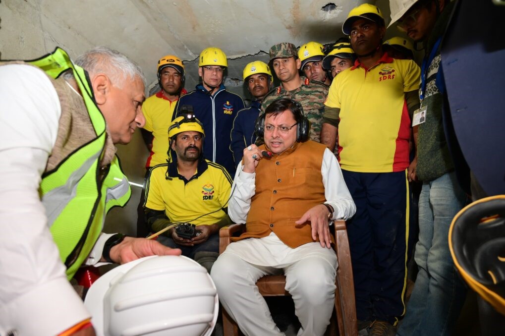 Dhami present at ground zero for rescue operation