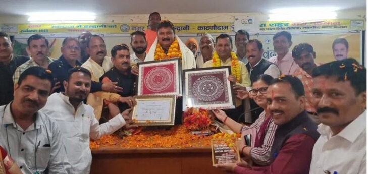 Congratulation of Mayor and Municipal Commissioner on the achievement of Baini Sena