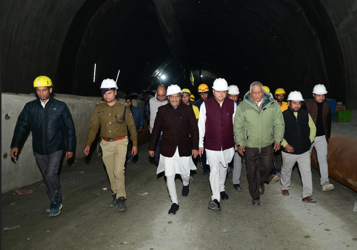 CM took stock of Silkyara Tunnel Rescue Operation