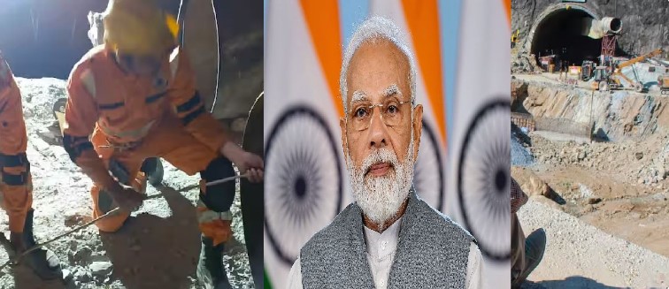 Prime Minister Narendra Modi is very sensitive towards the workers trapped in the tunnel
