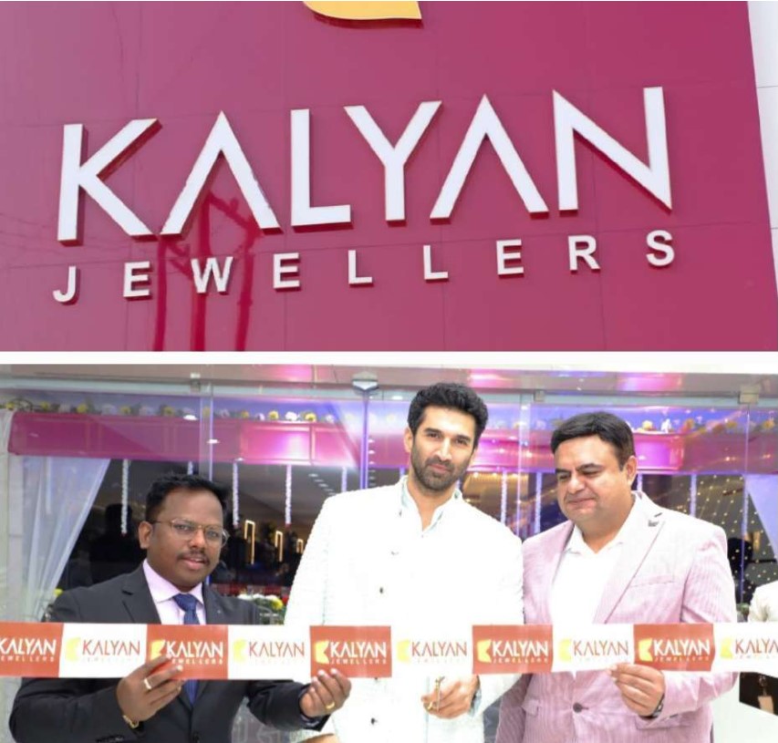 Aditya Roy Kapur inaugurates new showroom of Kalyan Jewelers on Ram Nagar Road in Kashipur