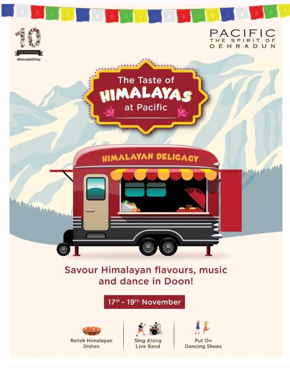 Himalaya Food Fest organized in Pacific Mall Dehradun till 26th November