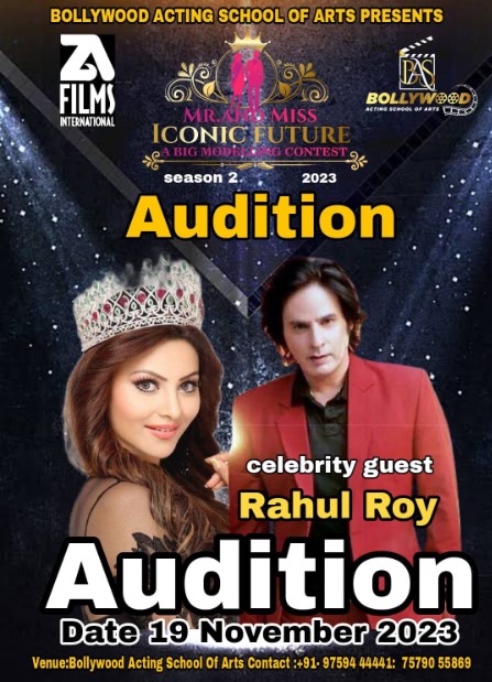 Mr and Miss Iconic Future Contest Auditions on 19th November in Dehradun