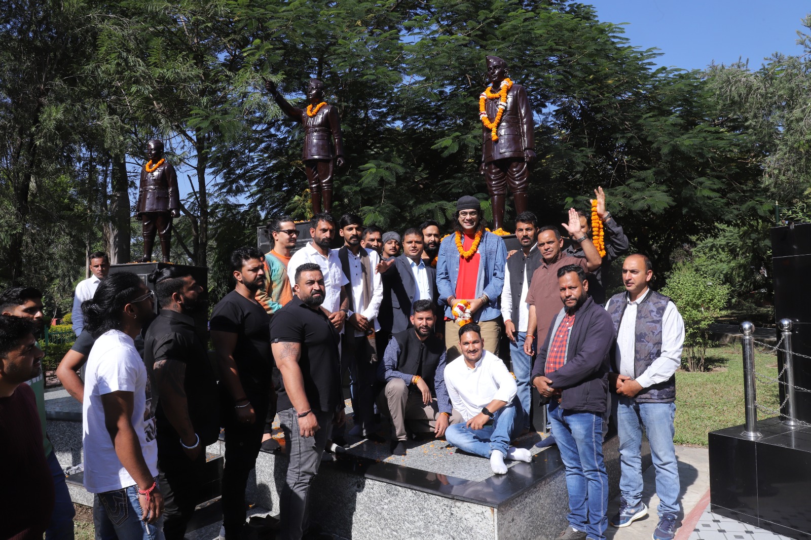 Organization of 104th birth anniversary program of Amar Shaheed Kesari Chand ji organized by Veer Shaheed Kesari Chand Yuva Samiti.