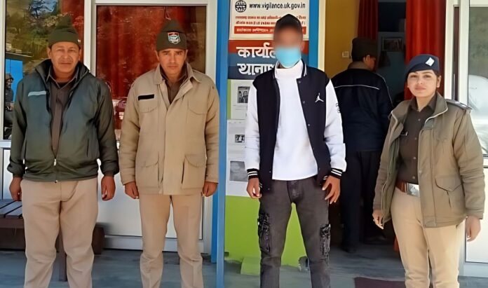 Accused of raping a minor arrested