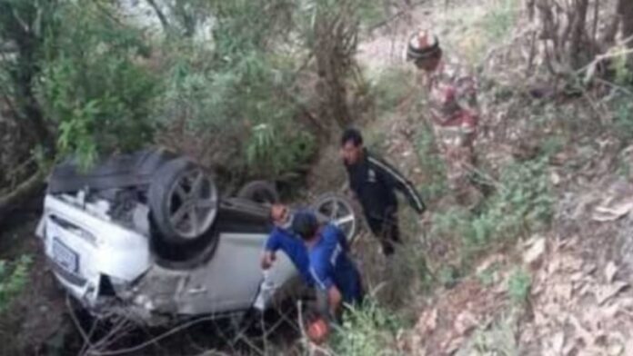 Car fell into ditch, driver died