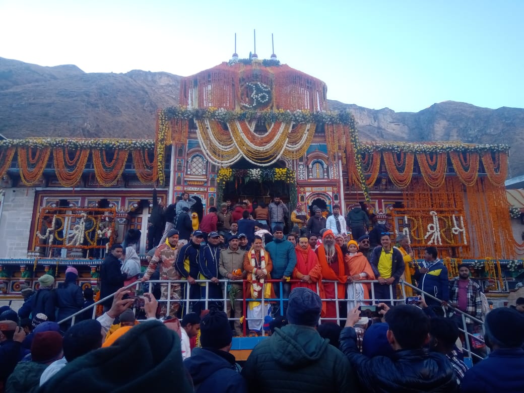 Badrinath Dham doors closed for winter